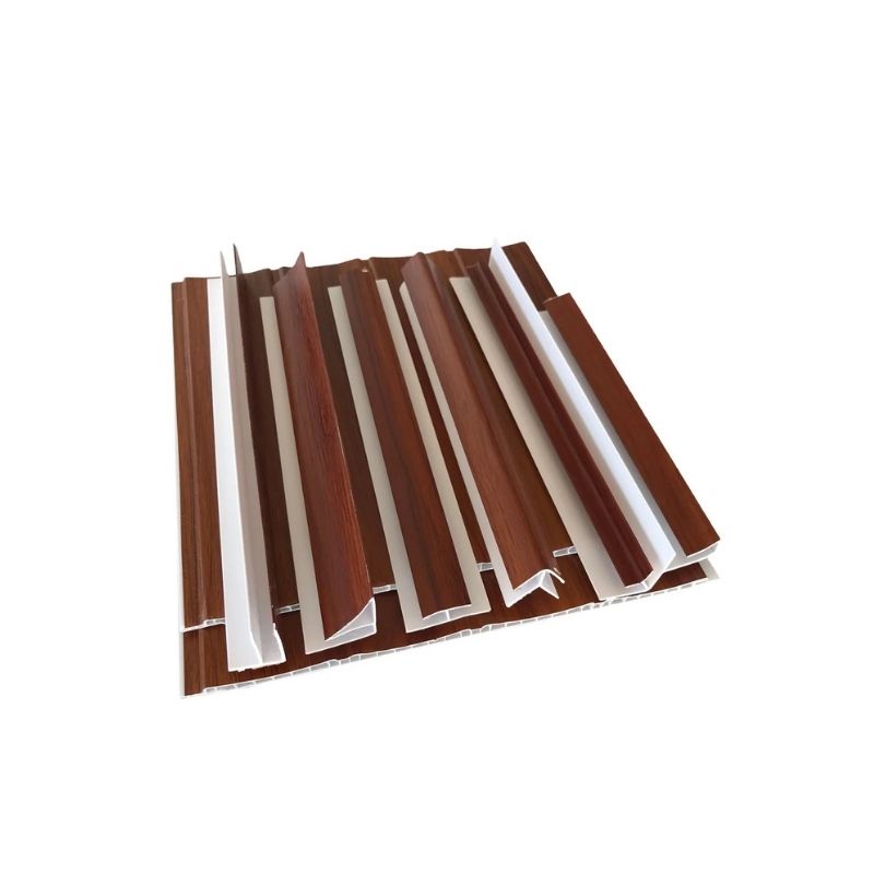 pvc ceiling panel 250x7mm brown wooden lamination