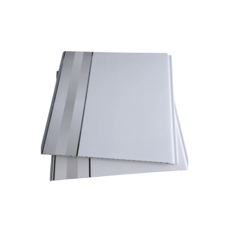 pvc ceiling panel 250x7mm white blanco